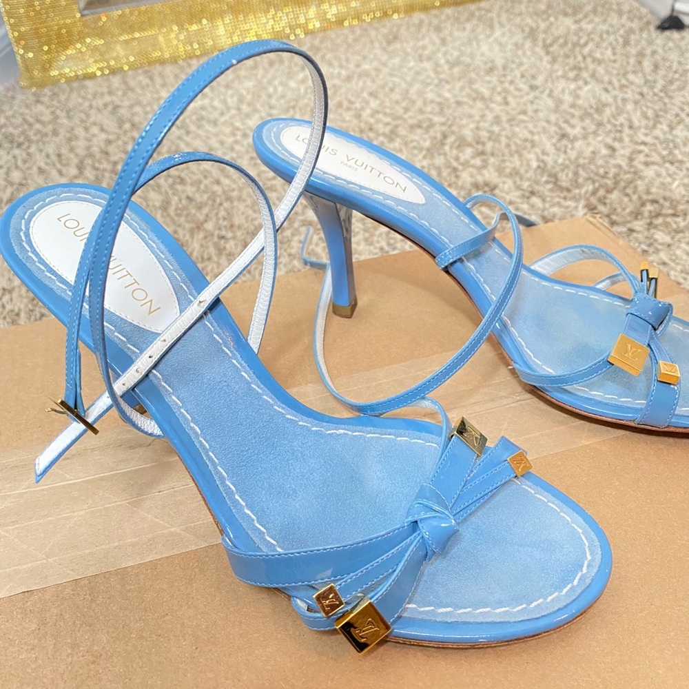 Louis Vuitton vintage sandal heels